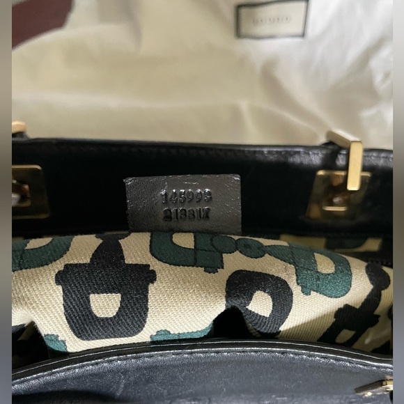 Gucci Black Leather Handbag - Picture 7 of 13